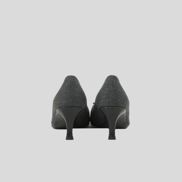 Stuart Weitzman Grey Heel - 8US - Picture 4 of 6